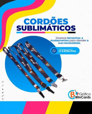 Cordão Sublimado      